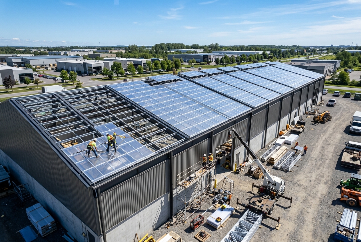 Polycarbonate Solid Flat Sheet Skylight